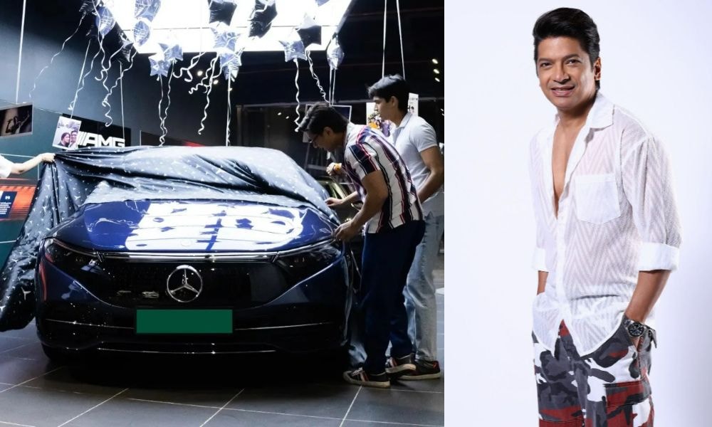 Indian Playback Singer Shaan Takes Delivery Of Mercedes-Benz EQS Indian Playback Singer Shaan Takes Delivery Of Mercedes-Benz EQS