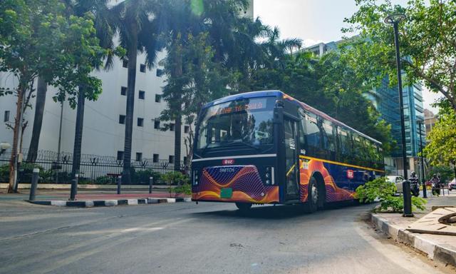 50 per cent of the buses are already electric, intending to transition to 100 per cent electric buses by March 2024