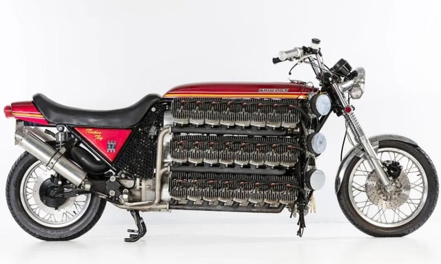 Meet The 48-Cylinder 4.2-Litre Kawasaki Headed For Auction Meet The 48-Cylinder 4.2-Litre Kawasaki Headed For Auction