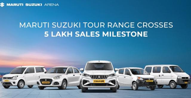 Maruti Suzuki’s Tour Range Crosses 5 Lakh Unit Sales Milestone