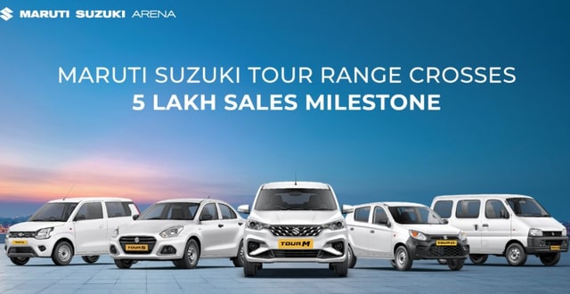 Maruti Suzuki’s Tour Range Crosses 5 Lakh Unit Sales Milestone Maruti Suzuki’s Tour Range Crosses 5 Lakh Unit Sales Milestone