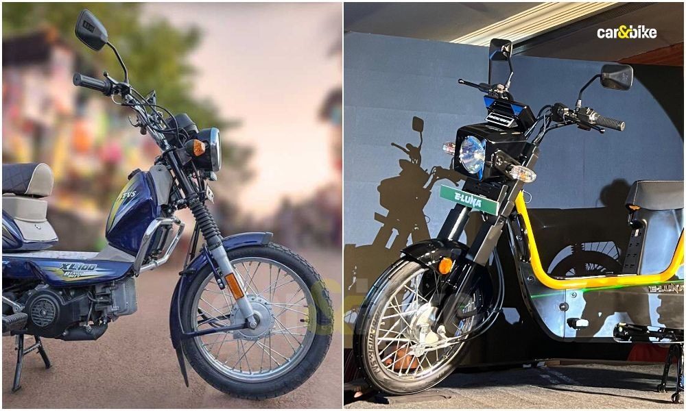 Kinetic E-Luna Vs TVS XL100 Compared: Prices, Payload, Weight And Range Kinetic E-Luna Vs TVS XL100 Compared: Prices, Payload, Weight And Range