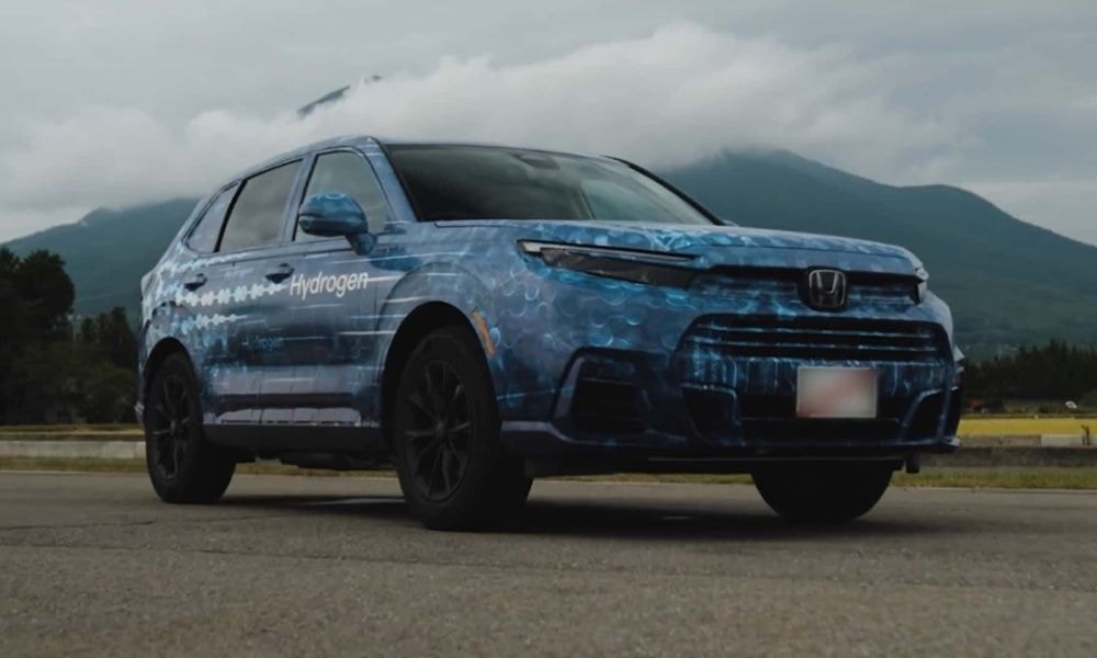 2025 Honda CR-V Hydrogen FCEV Previewed Ahead Of Global Debut 2025 Honda CR-V Hydrogen FCEV Previewed Ahead Of Global Debut