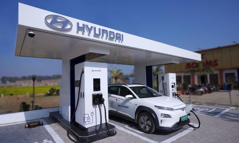Hyundai Now Has Over 10 Ultra-Fast EV Charging Stations Across India