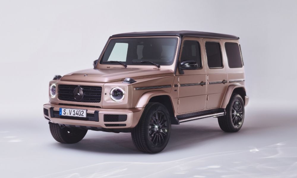 Mercedes-Benz G-Class Stronger Than Diamond Edition Revealed Mercedes-Benz G-Class Stronger Than Diamond Edition Revealed