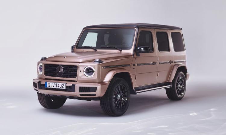 Limited to 300 units, the G-Class Stronger Than Diamond Edition gets a unique exterior paint finish and features 0.25-carat diamonds inside the cabin.
