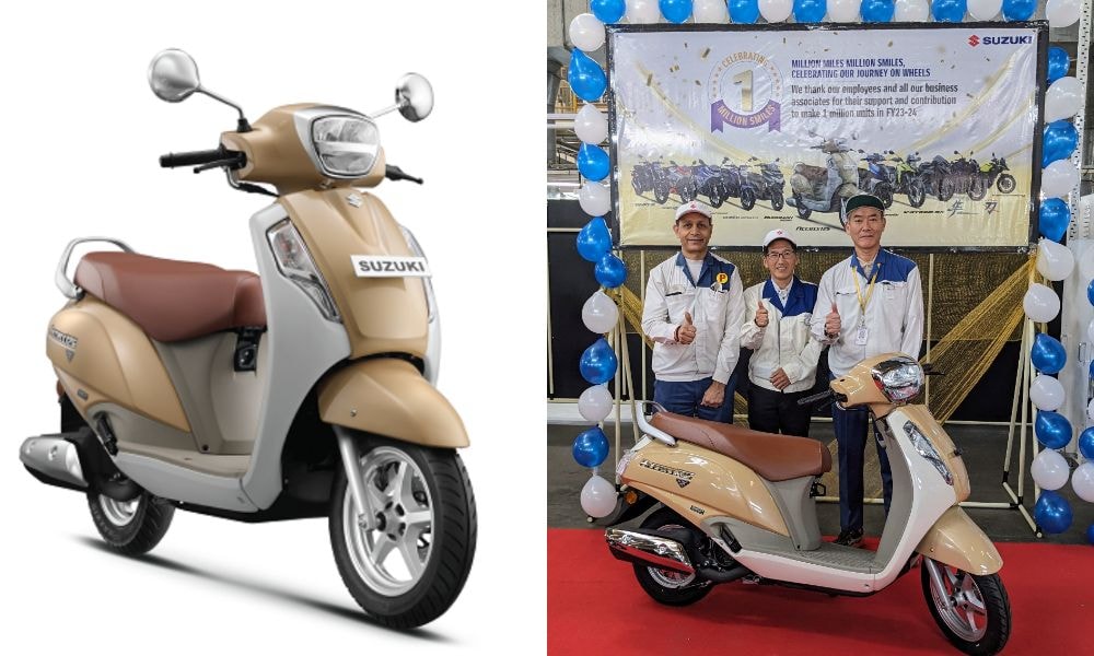 Suzuki Motorcycle India Announces Rollout Of 1 Millionth Two-Wheeler In Current Financial Year Suzuki Motorcycle India Announces Rollout Of 1 Millionth Two-Wheeler In Current Financial Year