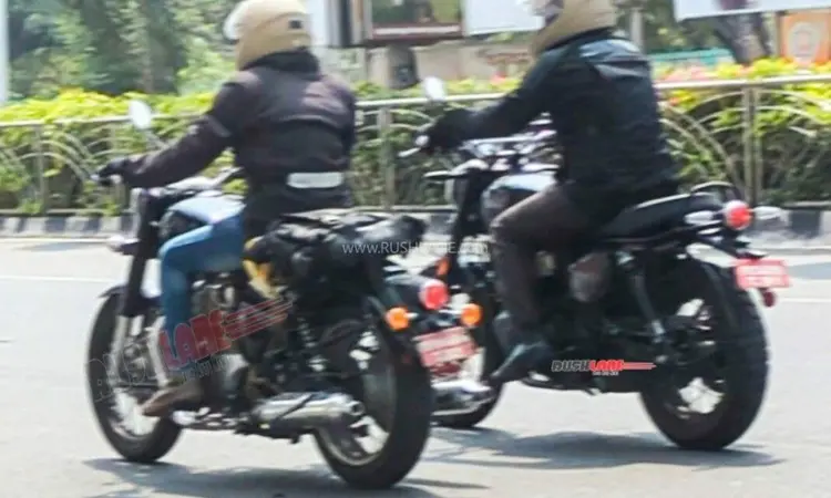 Is Royal Enfield readying for a double whammy? Two new 650 cc models, the Classic 650 and the Scram 650 have been spied testing together. Looks like 2024 will be yet another happening year for Royal Enfield. 