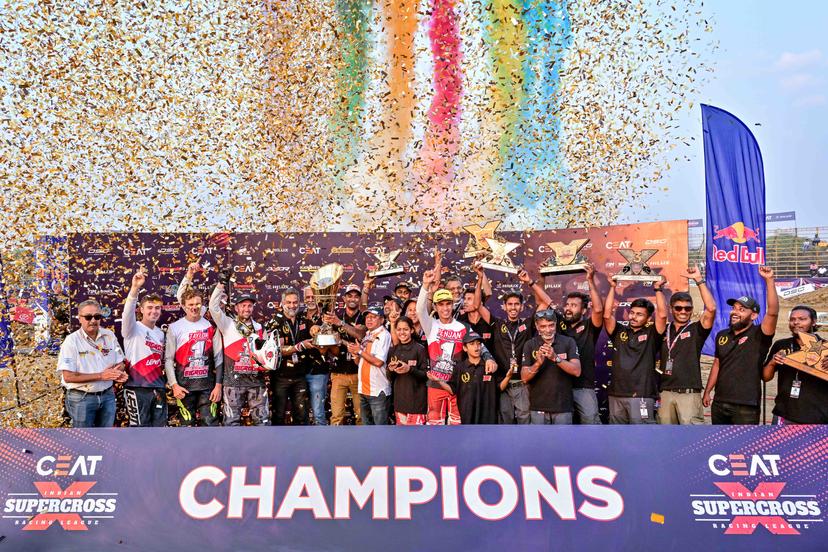 BigRock Motorsports Wins Inaugural Indian Supercross League