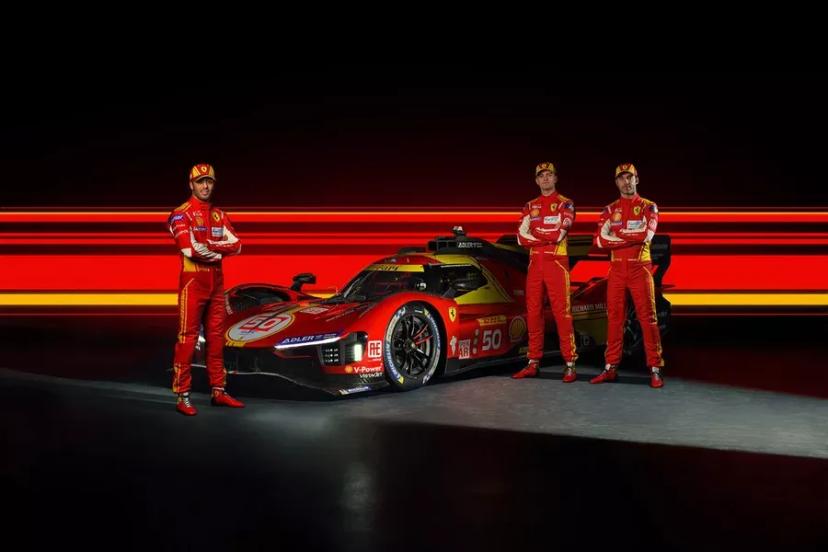Ferrari Unveils Striking Livery For The 2024 World Endurance Championship