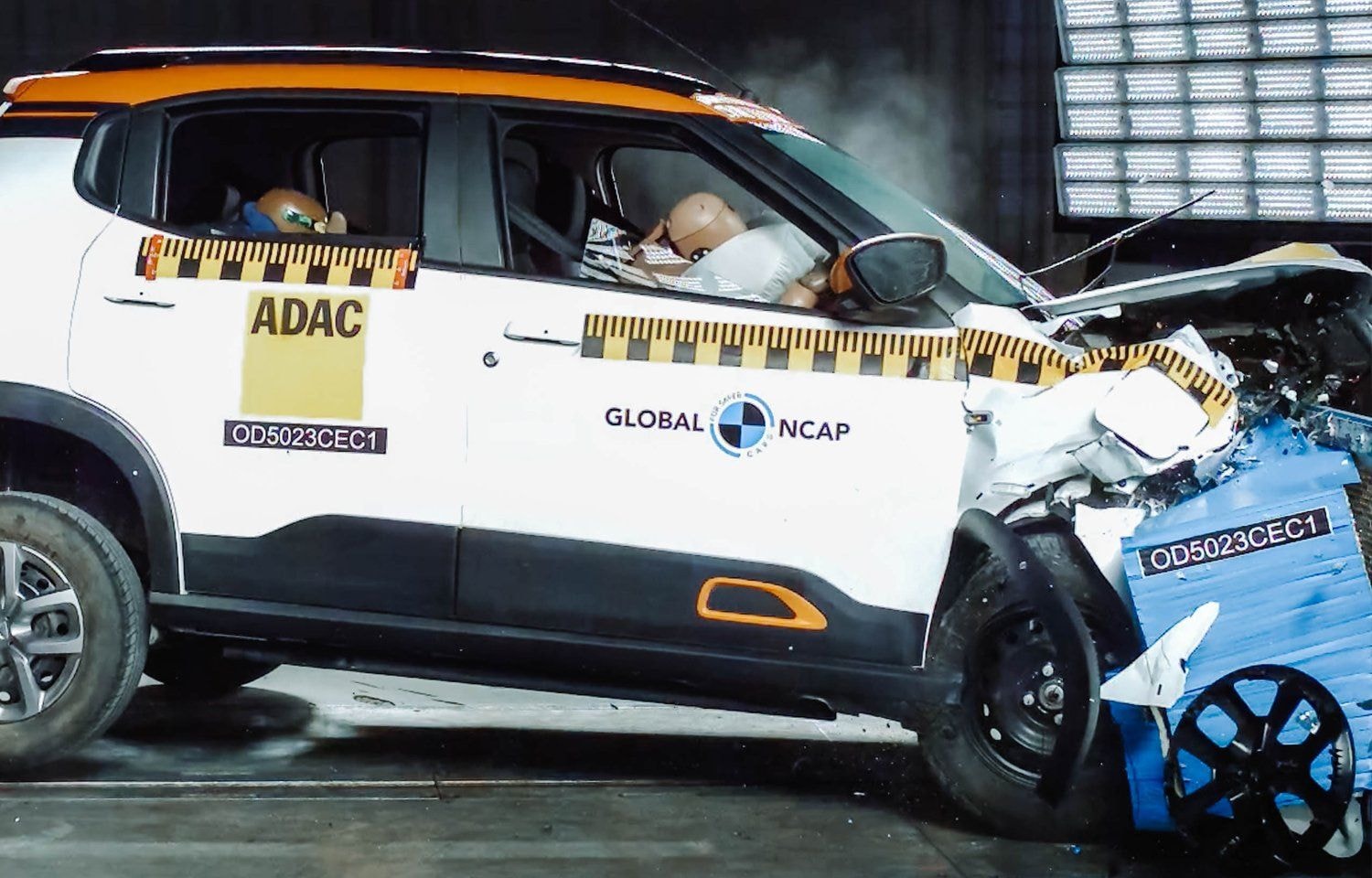 Made-In-India Citroen eC3 Scores Zero Stars In Global NCAP Crash Tests Made-In-India Citroen eC3 Scores Zero Stars In Global NCAP Crash Tests