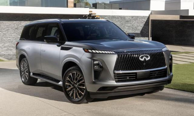 The 2025 QX80 luxury three-row SUV has been completely revamped as compared to the existing model.

