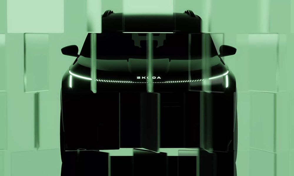 New Skoda Electric SUV Teased Ahead of March 15 Debut; Likely To Be The Elroq New Skoda Electric SUV Teased Ahead of March 15 Debut; Likely To Be The Elroq