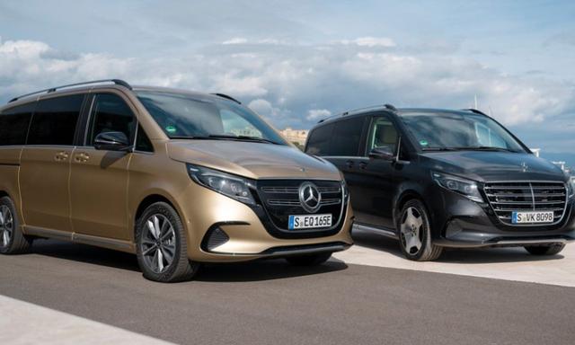 Mercedes-Benz Unveils Updated EQV and V-Class Models 