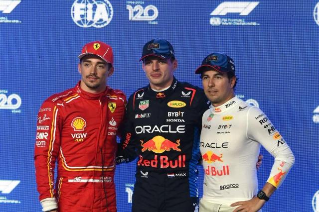 Max Verstappen clinched his first pole position at the Saudi Arabian Grand Prix, leading Ferrari's Charles Leclerc and Red Bull teammate Sergio Perez