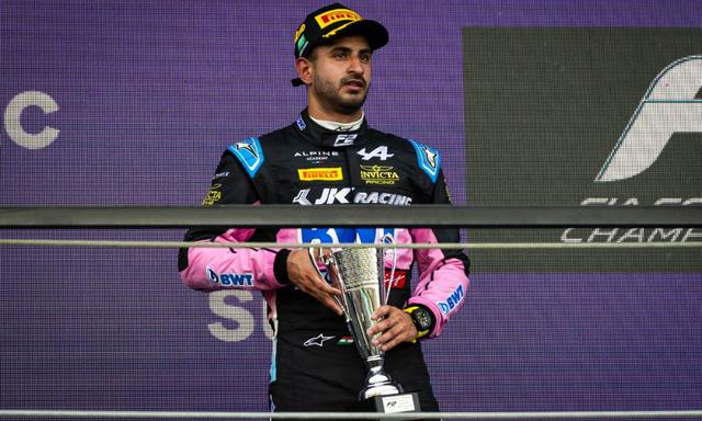 The Bangalore native secured his first feature race podium of the season behind a rapid Enzo Fittipaldi around the high-speed Jeddah Corniche Street Circuit.