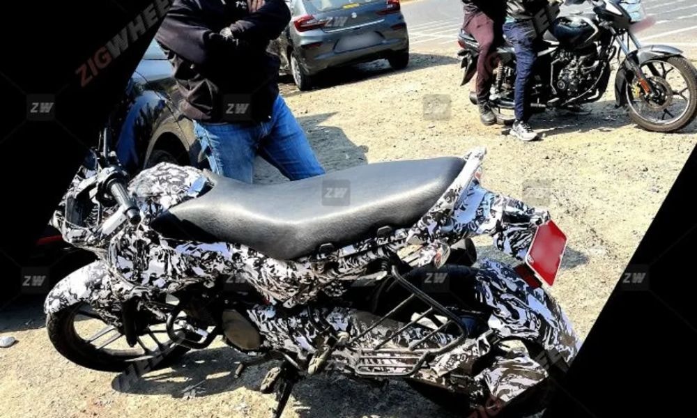 Upcoming Bajaj CNG Commuter Bike Spied Again Upcoming Bajaj CNG Commuter Bike Spied Again