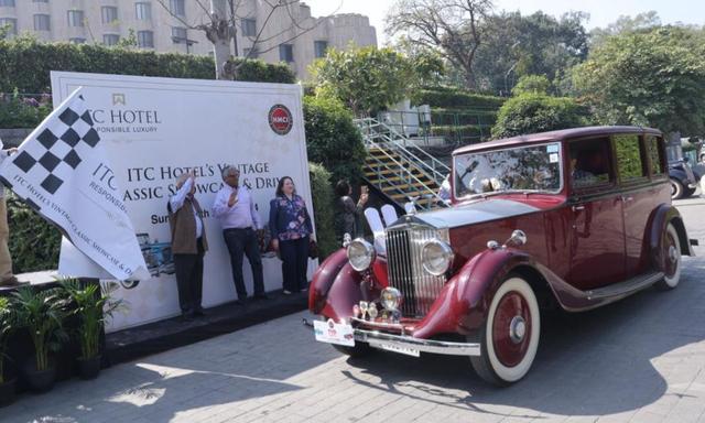 ITC Hotels Conducts Vintage Car Rally In Collaboration With HMCI
