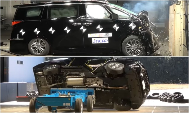 New Toyota Vellfire Secures 4-Star Rating In JNCAP Crash Tests New Toyota Vellfire Secures 4-Star Rating In JNCAP Crash Tests