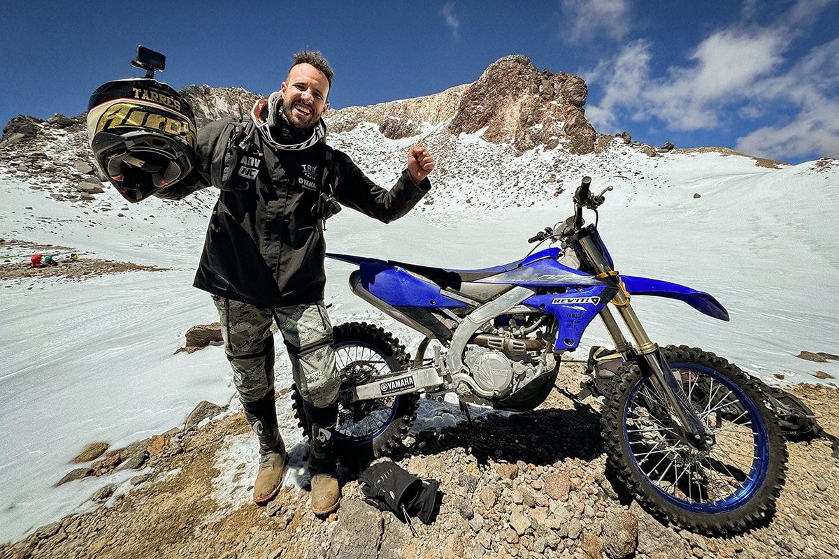 Pol Tarres Sets Two New Altitude Records With Yamaha Pol Tarres Sets Two New Altitude Records With Yamaha