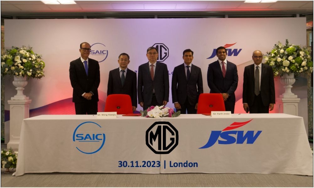 Indian Investors to Hold 51 Per Cent Stake In JSW MG Motors India Indian Investors to Hold 51 Per Cent Stake In JSW MG Motors India