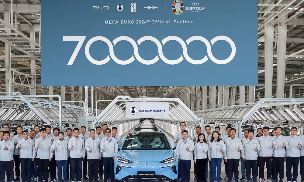 BYD announced rolling out 6 million cars in November 2023, and now the brand has swiftly produced another 1 million cars in just over three months. 
