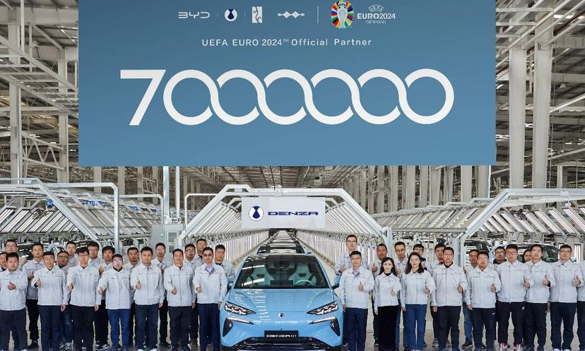 BYD Rolls Out Its 7 Millionth New Energy Vehicle