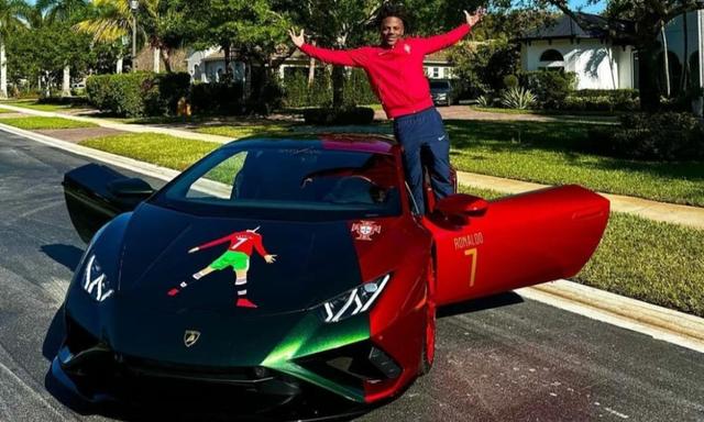Streamer IShowSpeed Gets A Lamborghini Huracan With Special Cristiano Ronaldo Livery