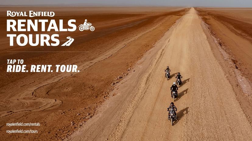Royal Enfield Introduces Global Rentals & Tours