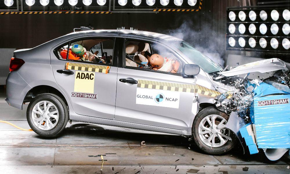 The second-gen Amaze, which secured a four-star rating under Global NCAP’s older protocol in 2019, has now received a two-star adult protection rating under the new, more stringent test rules.