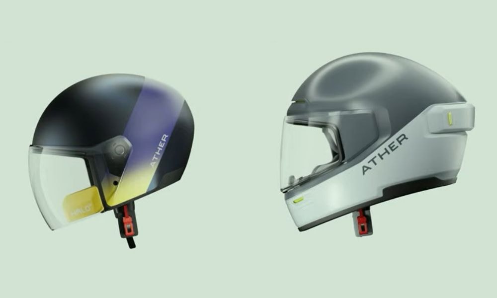 Ather Energy Introduces Halo Smart Helmet Series; Prices Start At Rs 5,000 Ather Energy Introduces Halo Smart Helmet Series; Prices Start At Rs 5,000