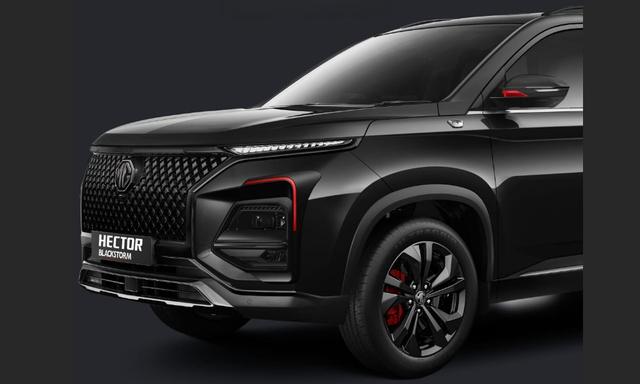 MG Hector Blackstorm Launch On April 10