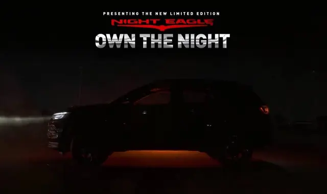 The Jeep Compass Night Eagle limited edition trim will essentially be an all-black version of the existing SUV. 