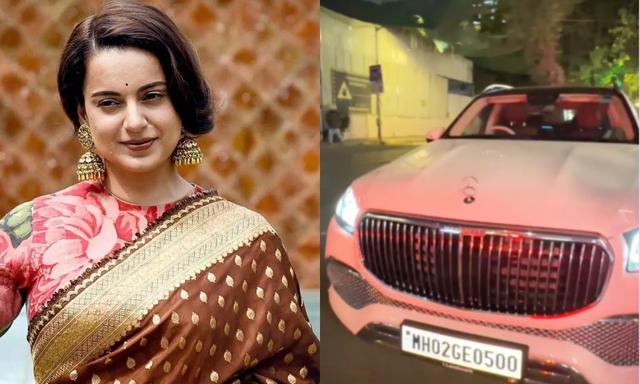 The Mercedes-Maybach GLS is the brand's flagship luxury SUV and retails from Rs 2.96 crore (ex-showroom) onwards and is the latest pick for Kangana Ranaut