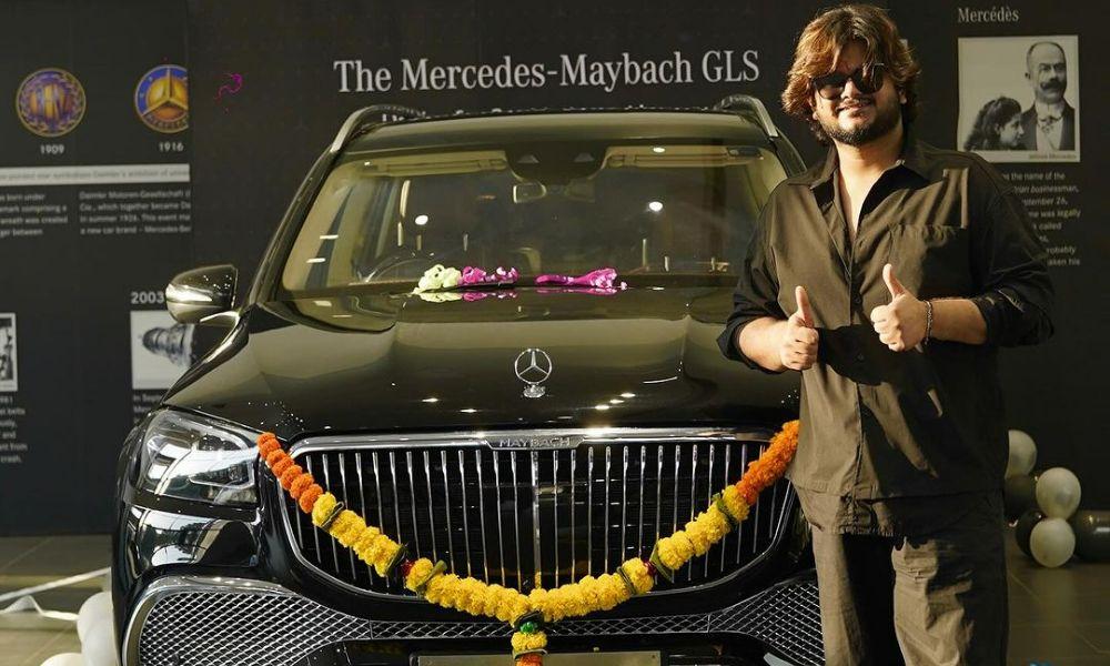 Vishal Mishra shared images of his new Mercedes-Maybach GLS on Instagram, thanking his fans for their support. 