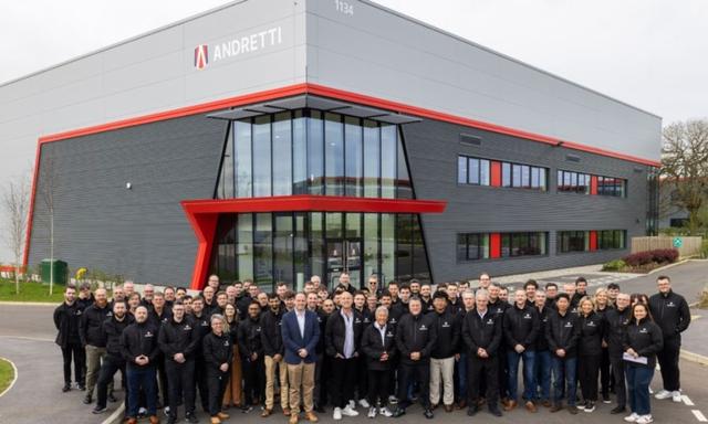 Andretti Global advances with the opening of their Silverstone headquarters, supported by racing icons Michael and Mario Andretti