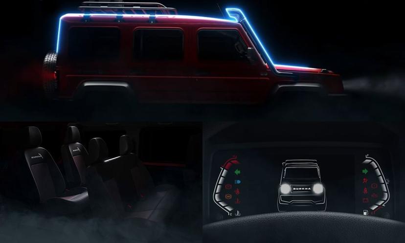 2024 Force Gurkha 5-Door Cabin And Features Revealed In New Teaser