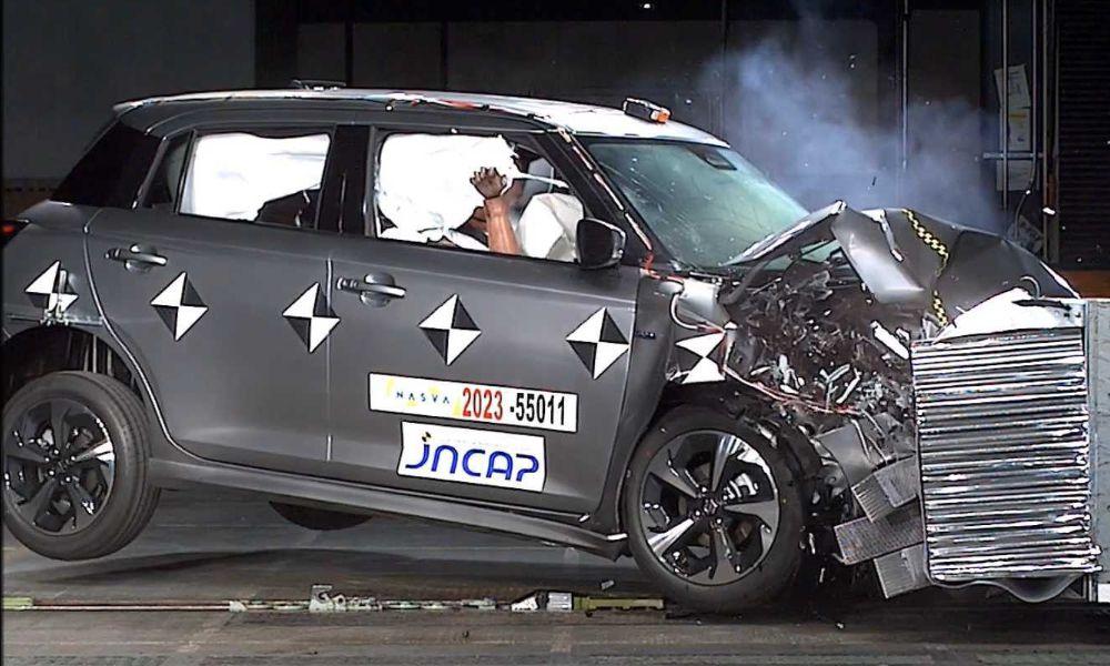 New Suzuki Swift Bags Four Stars In Japan NCAP Crash Tests