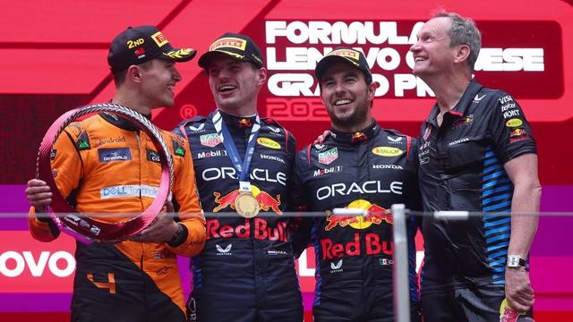 Max Verstappen secured his fourth Formula 1 victory of the season, at the Chinese Grand Prix