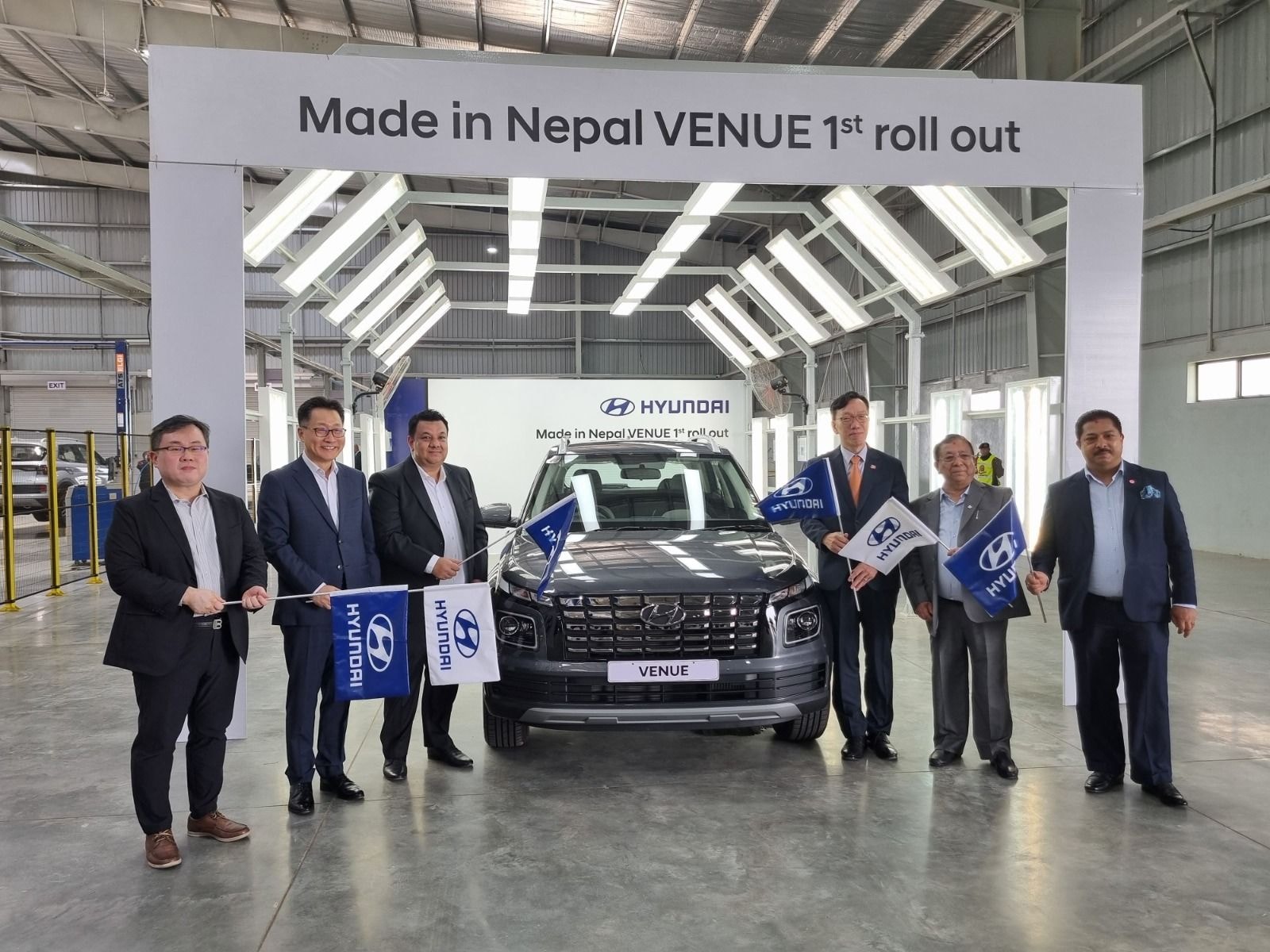 Hyundai India Opens Its First Car Assembly Plant In Nepal; Rolls Out First Nepal-Made Venue Hyundai India Opens Its First Car Assembly Plant In Nepal; Rolls Out First Nepal-Made Venue