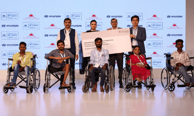 Hyundai India Distributes 72 Assistance Devices To People With Disabilities Under Samarth Social Initiative Hyundai India Distributes 72 Assistance Devices To People With Disabilities Under Samarth Social Initiative