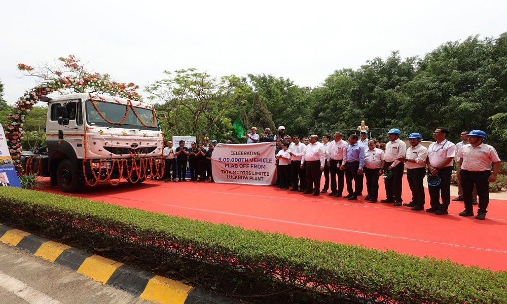 Tata Motors Achieves 9 Lakh Units Production Milestone At Lucknow Commercial Vehicle Plant Tata Motors Achieves 9 Lakh Units Production Milestone At Lucknow Commercial Vehicle Plant