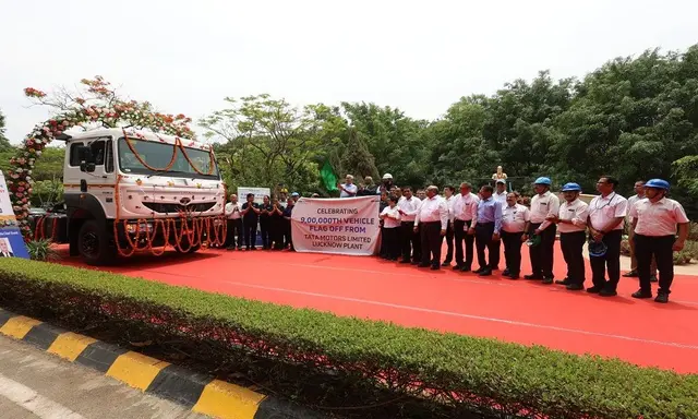 Tata Motors Achieves 9 Lakh Units Production Milestone At Lucknow Commercial Vehicle Plant