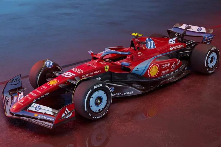 This special livery not only celebrates Ferrari's storied past but also welcomes HP's partnership with the team. 
