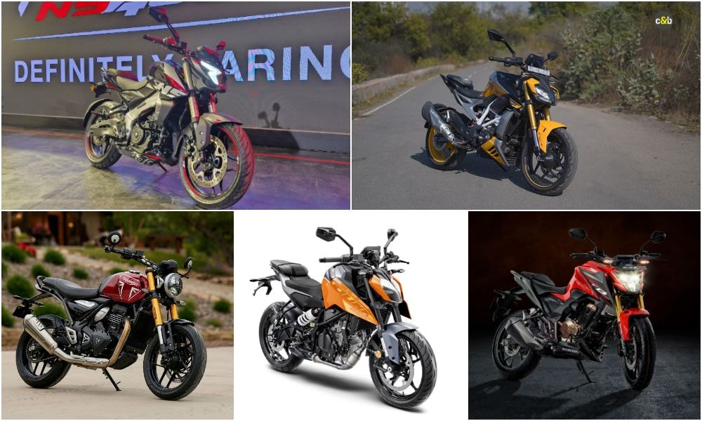 Bajaj Pulsar NS400Z Vs Apache RTR 310, Speed 400, Duke 250, Gixxer 250, And CB300F: Price Comparison Bajaj Pulsar NS400Z Vs Apache RTR 310, Speed 400, Duke 250, Gixxer 250, And CB300F: Price Comparison