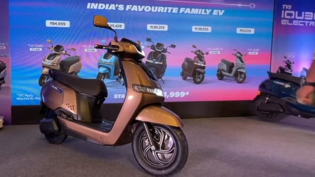 The TVS iQube now gets a base variant with a smaller battery pack and a top-spec ST variant with the largest battery pack for any electric scooter available right now.