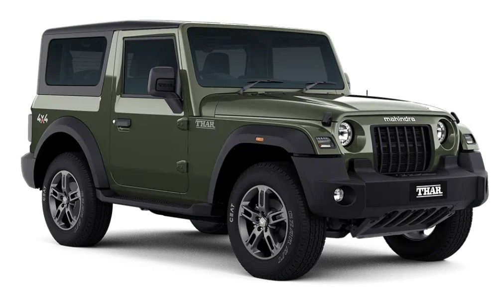 Mahindra Thar Gets New Deep Forest Green Colour Option Mahindra Thar Gets New Deep Forest Green Colour Option