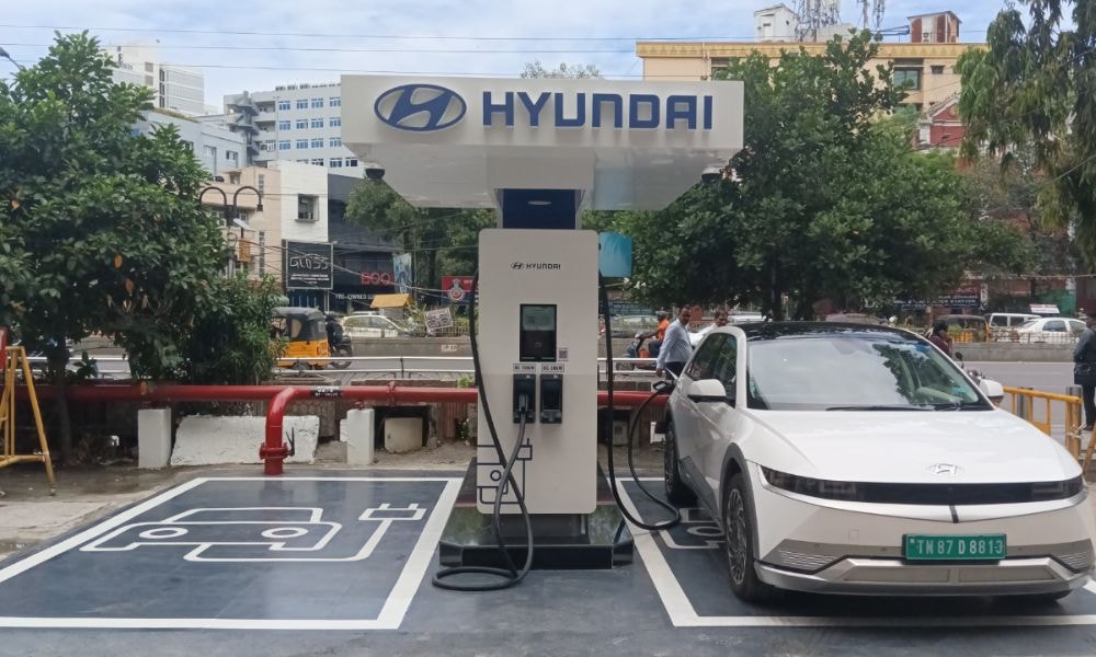 Hyundai Opens 180 kW DC Fast Charging Station In Chennai Hyundai Opens 180 kW DC Fast Charging Station In Chennai