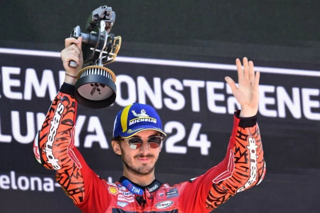 Francesco Bagnaia Claims Victory At The Catalan Grand Prix Francesco Bagnaia Claims Victory At The Catalan Grand Prix