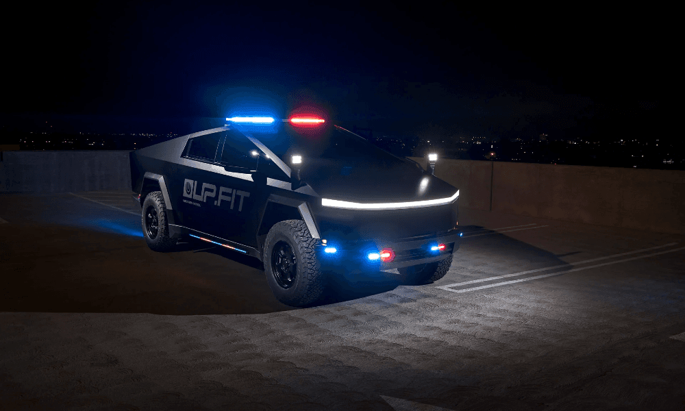 UP.FIT Unveils World's First Tesla Cybertruck Patrol Vehicle UP.FIT Unveils World's First Tesla Cybertruck Patrol Vehicle